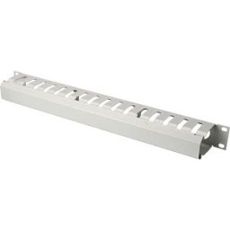 DIGITUS DIGI DN-97616 - 19'' cable management panel, 1U, gray