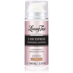 Loving Tan 2 HR Express Moisturizing Tanning Lotion shade Medium 100 ml