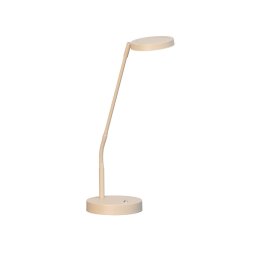 FISCHER & HONSEL LED table lamp Sorento, height 48 cm, sand-coloured, metal, CCT