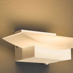 FISCHER & HONSEL LED wall light Bowl TW, CCT width 20 cm, sand-coloured