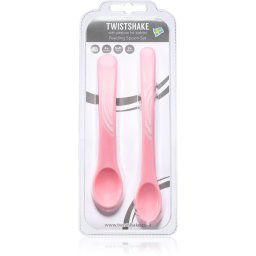 Twistshake Feeding Spoon Set spoon 4+m Pastel Pink 2 pc