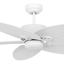 Beacon Lighting Beacon ceiling fan Fijian II, white, Ø 132 cm, quiet