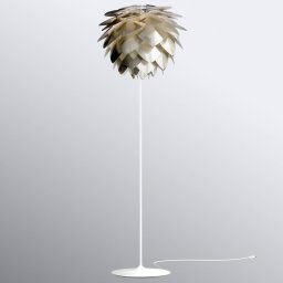 UMAGE Silvia medium floor lamp, brass