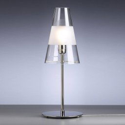 TECNOLUMEN Walter Schnepel table lamp, clear/matt