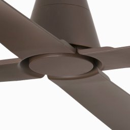 FARO BARCELONA Typhoon M ceiling fan with a DC motor IP44 brown
