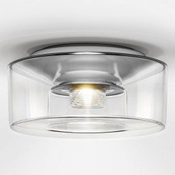 Serien Lighting serien.lighting Curling S ceiling 2,700K clear glass