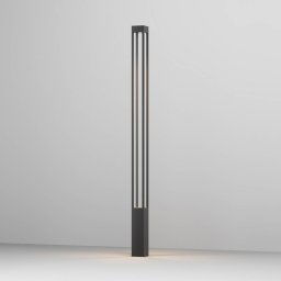 Maytoni LED outdoor light Elbe, height 200 cm, graphite-coloured
