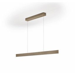 Knapstein LED pendant light Fara, up/down, length 132cm bronze