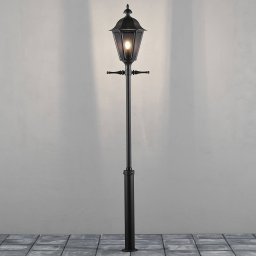Konstsmide Pallas lamp post, black