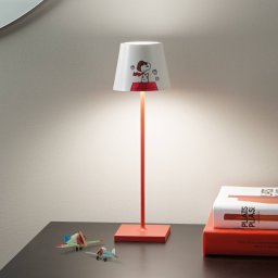 Zafferano Poldina Aviator LED rechargeable table lamp IP65
