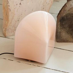 HAY Parade LED table lamp blush pink Height 16 cm