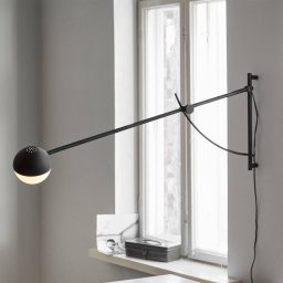 Northern Balancer wall light, black