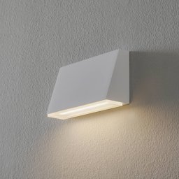 BEGA 50071 Wall lamp trapezoid 3000K 18cm white 770lm