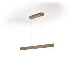 Knapstein LED pendant light Fara, up/down, length 112cm bronze