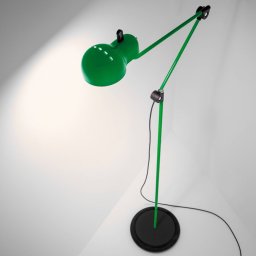 Stilnovo Topo LED floor lamp, green