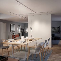 Paulmann URail track adapter, ZigBee, chrome