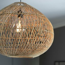 PR Home Karen hanging light rattan shade Ø 90 cm