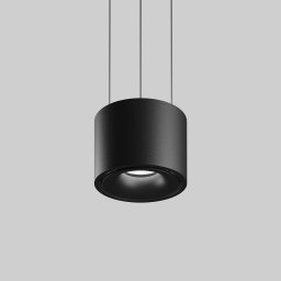 Egger Licht EGG LED hanging light Clippo black/black Ø 10 cm DALI DTW