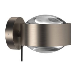 Top Light Puk Maxx Wall+ LED, clear lenses, matt nickel