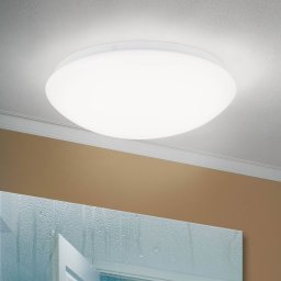 ORION LED ceiling light Nedo curved, Ø 28.5 cm