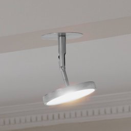 UMAGE LED spotlight Asteria Spot, Ø 12 cm, polished steel