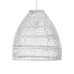 PR Home Maja pendant light, white Ø 53 cm