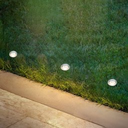 Briloner LED recessed spotlight 3923034, IP65, 12 V, 3-way extension Ø 3.5 cm