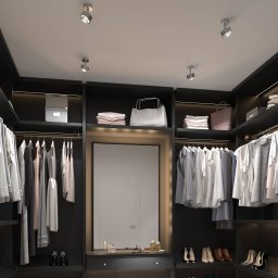 Top Light Puk Mini Turn LED spot lens clear 1-bulb chrome matt