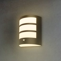 Briloner LED outdoor wall lamp with rechargeable battery 3793015, black, dimmable, IP44