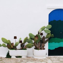 Zafferano Poldina LED ground spike light battery, corten