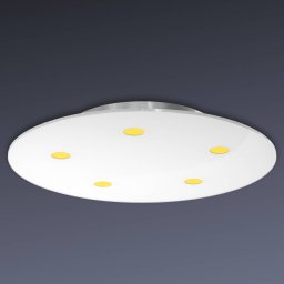 Evotec Dimmable LED ceiling light Sunia