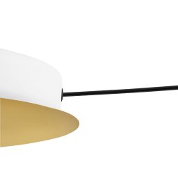 LEDS-C4 Veneto LED hanging lamp, 3-bulb gold