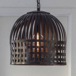 PR Home Sheffield pendant light in black, Ø 46 cm