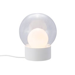 pulpo table lamp Boule Small, clear/opal/white, glass