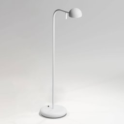 Vibia Pin 1650 LED table lamp, length 23 cm, white