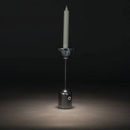 Konstsmide Cassis LED table lamp, silver, aluminium, IP54, CCT