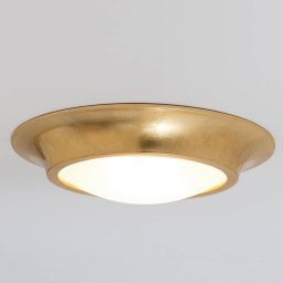Holländer Golden ceramic ceiling light Spettacolo