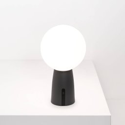 Zafferano Olimpia rechargeable table lamp IP54 dark grey