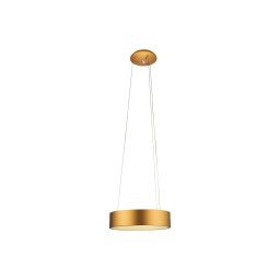 Aluminor Epsilon LED pendant light, Ø 62 cm, gold
