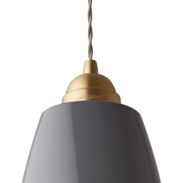 Anglepoise Original 1227 Maxi brass pendant grey