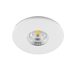 EVN Magneto LED recessed ceiling lamp IP44 white
