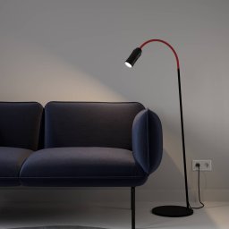 Top Light Neo! Floor LED floor lamp dimmable black/red