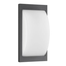 LCD LED outdoor wall light 069LEDSEN, graphite, sensor