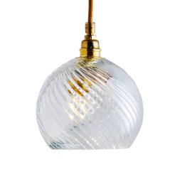 EBB & FLOW Rowan hanging light gold/crystal Ø 15.5 cm