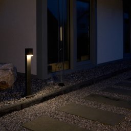 Albert Leuchten Lexian bollard light with LED - anthracite