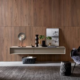 Wever & Ducré Lighting WEVER & DUCRÉ Mirro table lamp 1.0 black/chrome