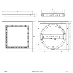 EVN ALQ LED panel white 15W 30x30cm 3,000K