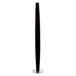 HerzBlut Arco LED floor lamp, charcoal oak