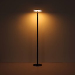 Globo LED floor lamp 36508, black, aluminium, CCT, IP54