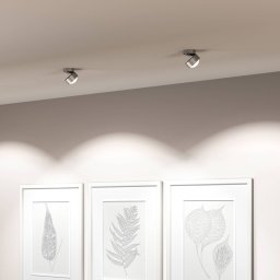 Top Light Puk! 80 Move LED spot matt lens matt nickel